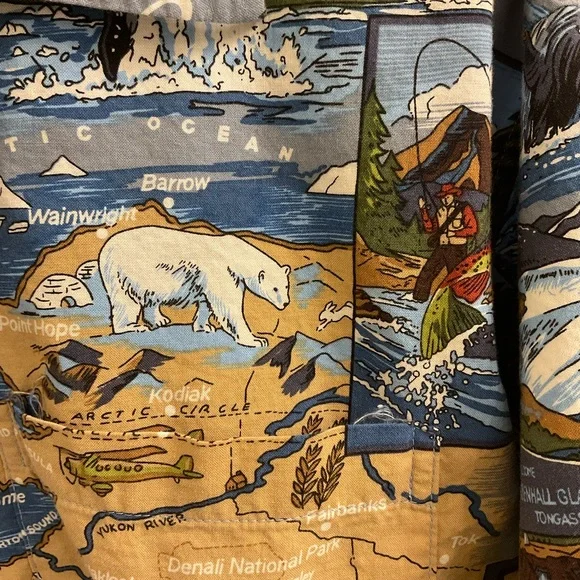 David Carey Original 2015 Alaska Camp Mens Large - Picture 4 of 7